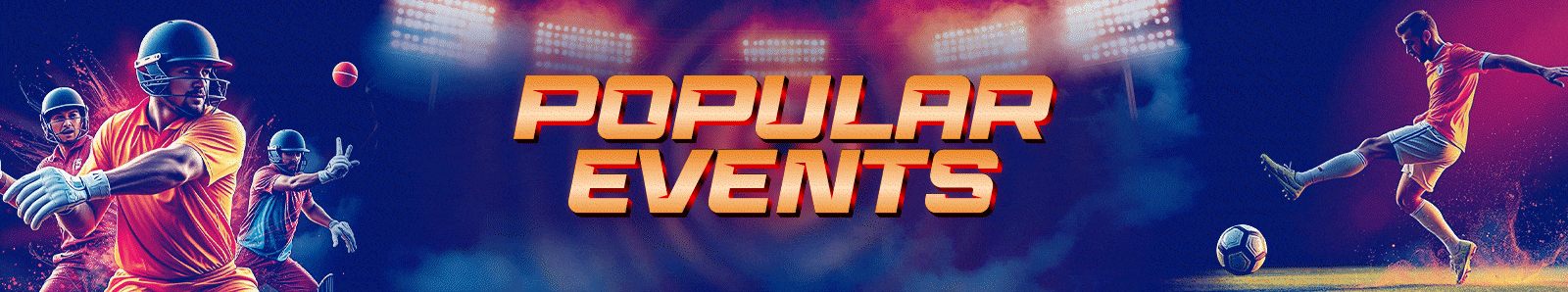 My99Exch popular events banner